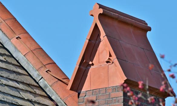 1) Darwen Terracotta supplied more than 100 new terracotta blocks for St Catherine's church, horwich